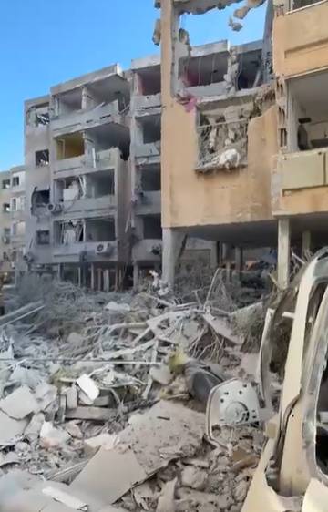 İran'ın füze yağdırdığı Tel Aviv'in son görüntüleri ortaya çıktı 10